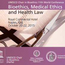 UNESCO Chair in Bioethics – World Conference